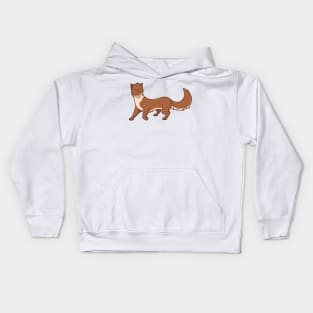 Kawaii Marten Kids Hoodie